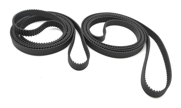 GT2 Synkron/tandad rem 2GT-6 Bredd 6mm, Stigning 2mm, 2st (75