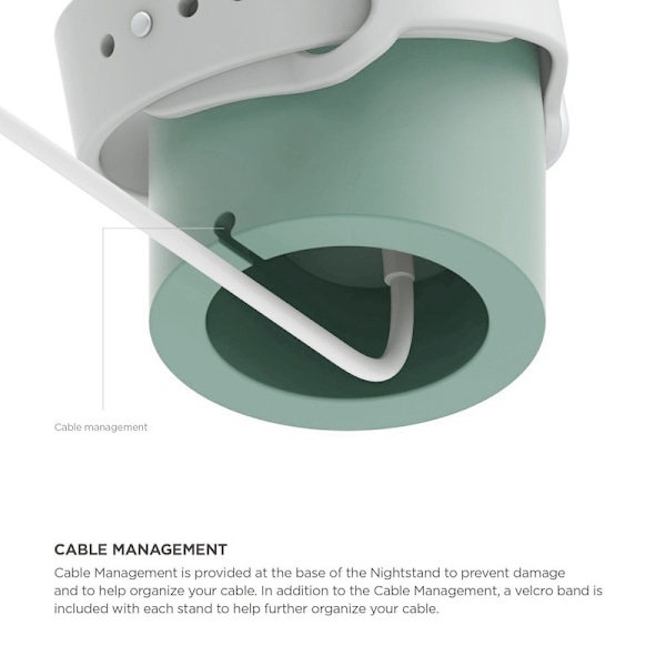 Laddningsställ kompatibel med Apple Watch Series 7/6/SE/5/4/3/2/1
