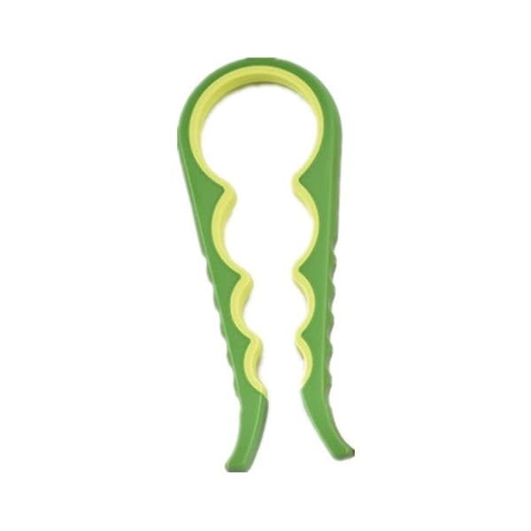 1-pack, lättgreppad flasköppnare, 1-pack, grön