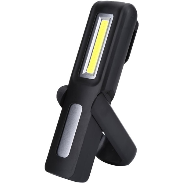 COB LED bærbar lys USB oppladbar COB arbeidslys multifunksjon