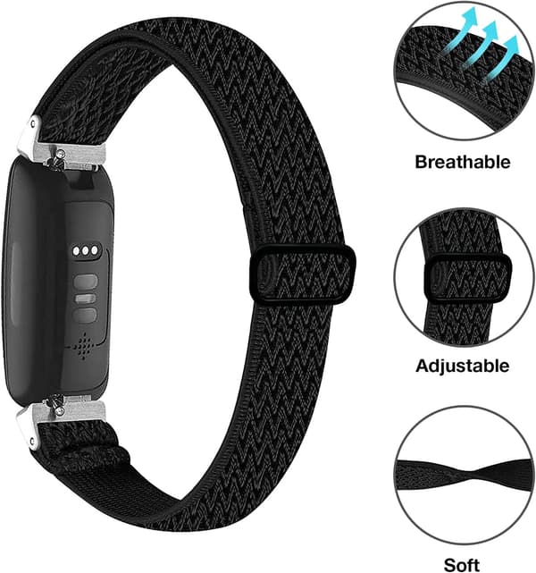 Elastiskt band kompatibelt med Samsung Galaxy Fit-e, mjukt justerbart