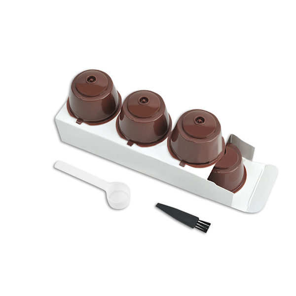 3 Påfyllningsbara Dolce Gusto Kapslar Återanvändbar Pod Filter