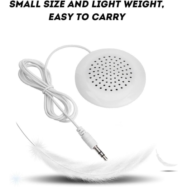 Mini-stereokaiutin, uusi DIY-tyynykaiutin 3,5 mm:n minstereokaiutin