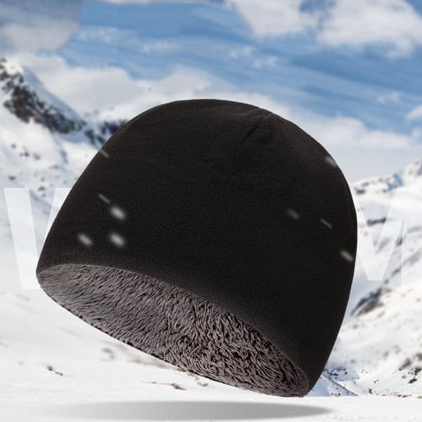 Höst- och vintermössor och sammetsvarma fleecehattar skidmössor