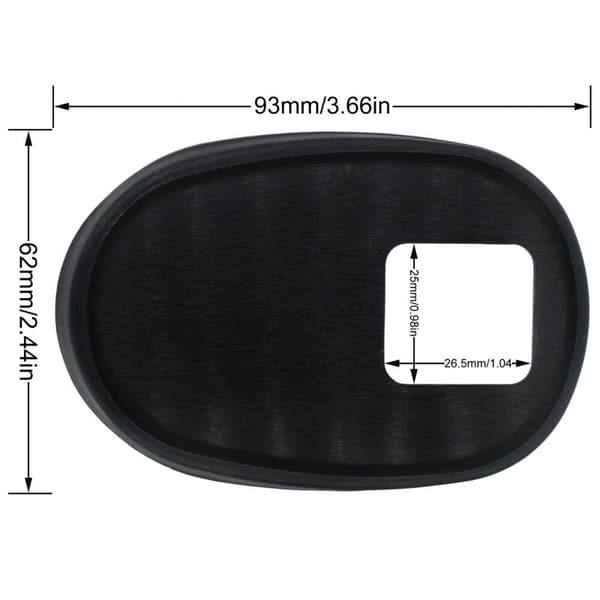 2-pack antennpackning, gummipackning för antennbas för VW Opel Sko