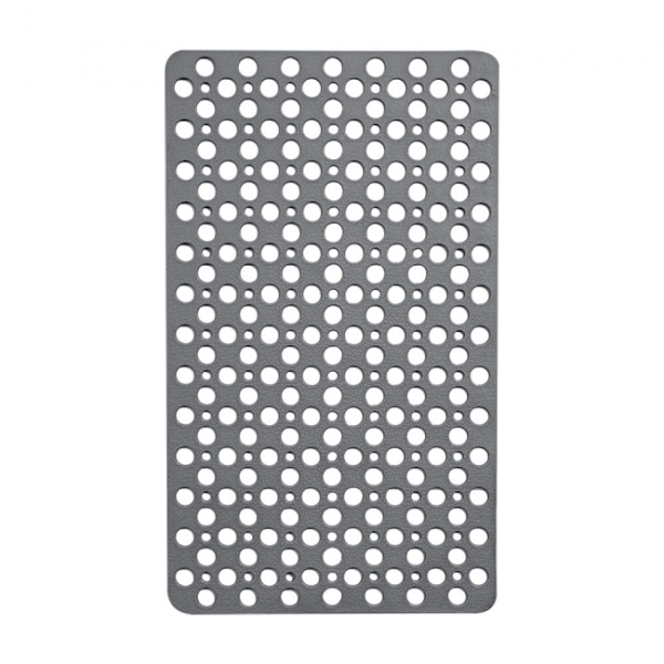 Anti-slip brusk måtte, firkantet bademåtte 43x75cm, maskinvaskbar anti-slip