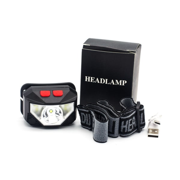 Powerful Rechargeable LED Headlamp, Main light strong light - mai