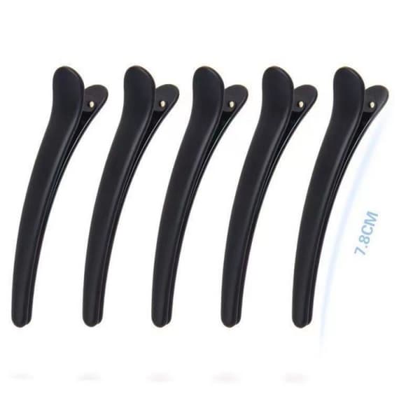 10 stk. Professionelle Hårclips - Sort Sort