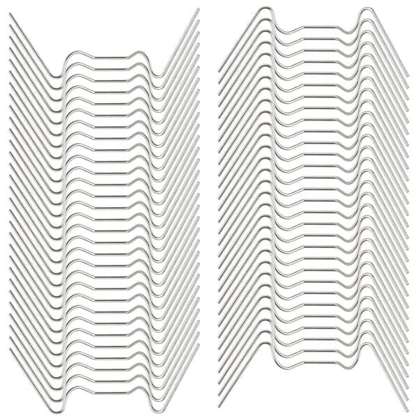 100 stk. 304 W-type glasclips til drivhusglasering, drivhus