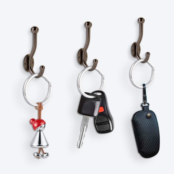 30pcs 30mm Stainless Steel Flat Key Rings for Car Home Accessorie