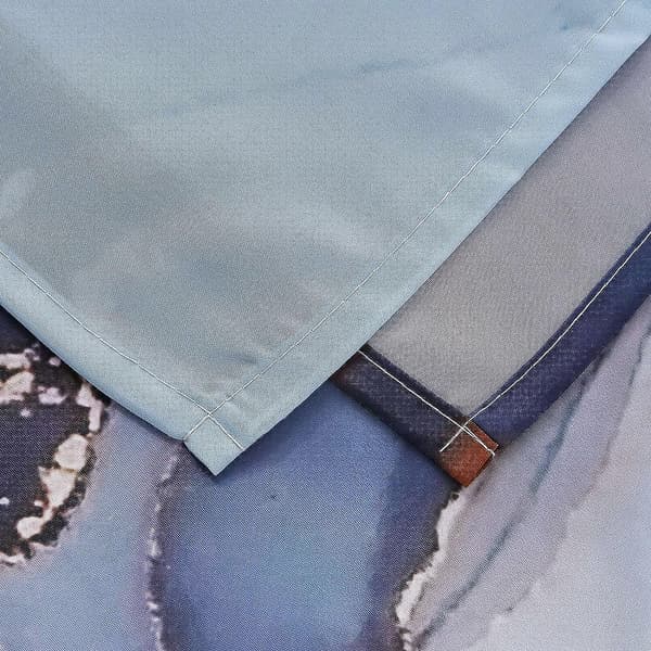 Marmorkåpa för dusch, Vit Textil Duschkåpa för Hotell/Spa/Lan
