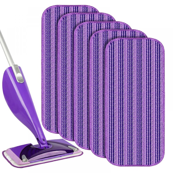 Återanvändbara våtservetter för Swiffer WetJet 30x14cm, Mikrofibermopp P