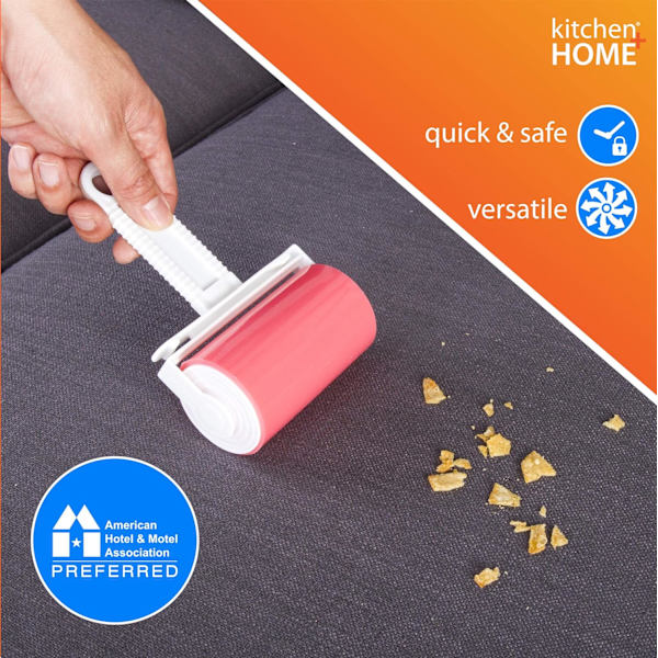 Sticky Master Lint Roller - 1-pakks verdisett - tapefri, vaskbar