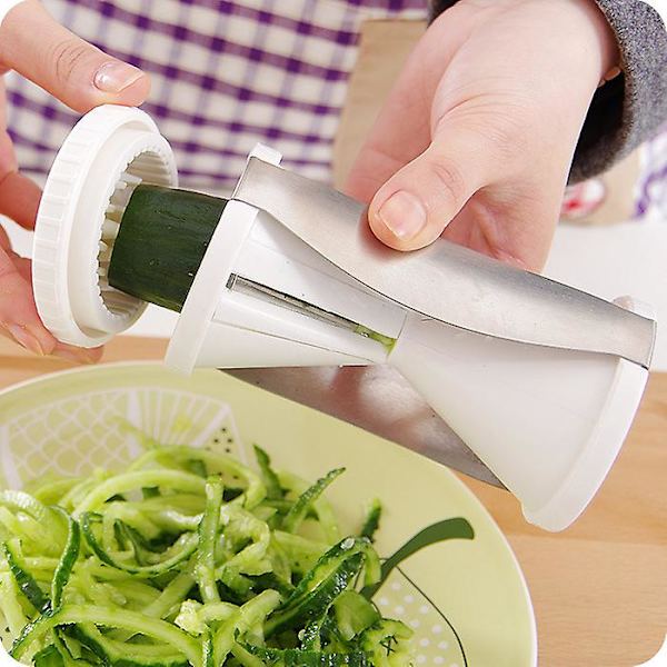 Grøntsagssnitter - Multifunktionel manuel spiralizer spaghetti til