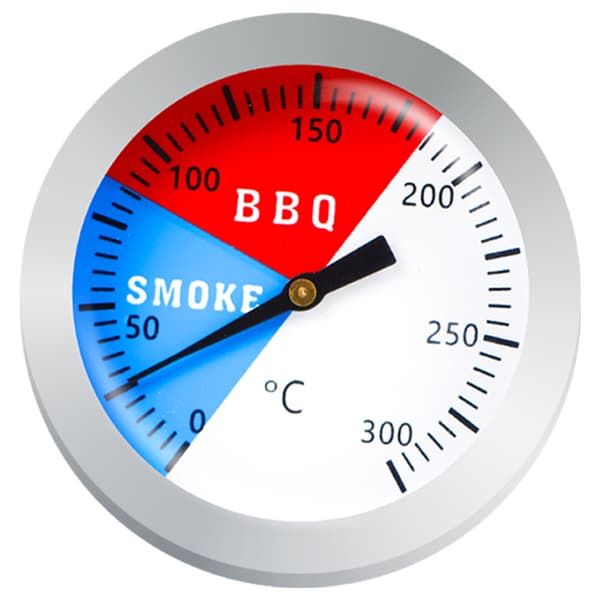 BBQ-grilltermometer Rökare BBQ-termometer Flerfärgad