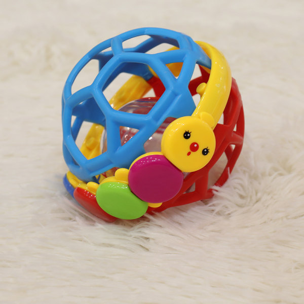 Bendy Ball rattle leksak, baby som lär sig krypa leksak 0-1 år gammal 6