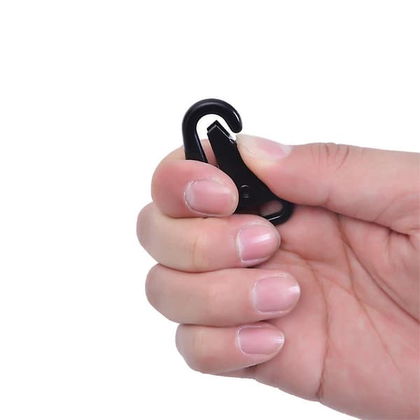 2 stk Belte Karabiner Taktisk Multifunksjon Karabiner Karabiner