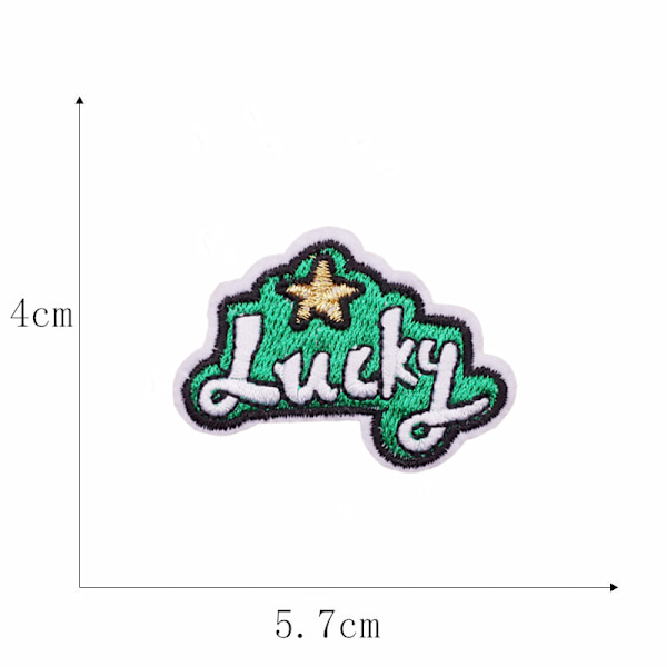 15 st Sequin Butterfly Broderad Tyg Patch, Cartoon Girl Exqu