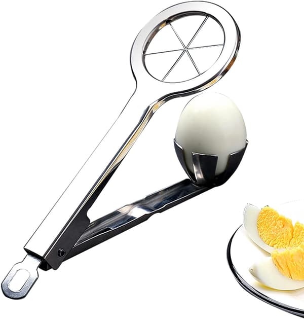 Eggeskjærer for hardkokte egg, kokt eggeskjærer, eggekutter for