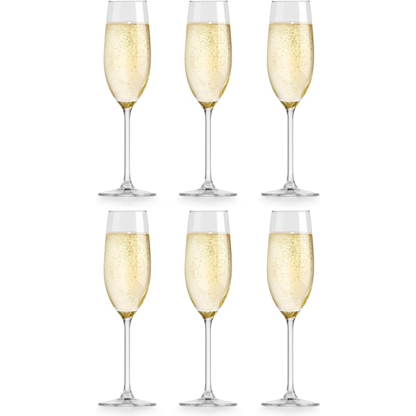 Krystal Champagneglas, Mousserende Vinglas, Mousserende Vin Gla