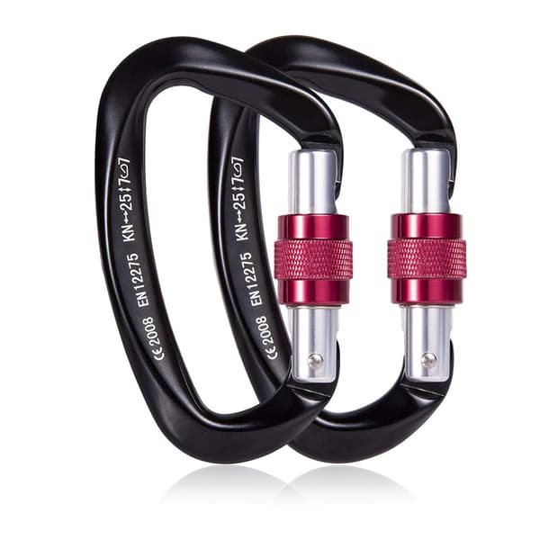 Carabiner Professional Practical 25kn Multifunctional Safety Buck