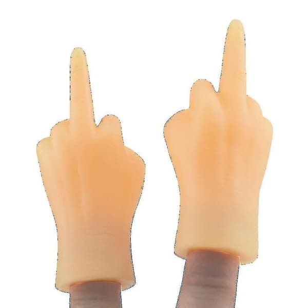 10-pak middelfingerlegetøj​​ Marionet mini fingerhænder