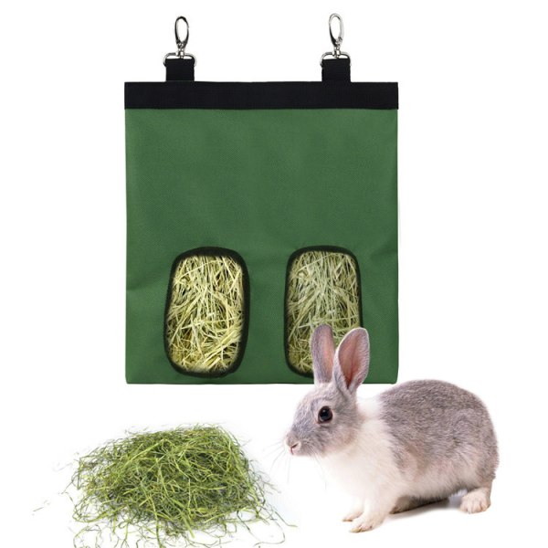 Rabbit Hay Feeder Bag, Marsvin Hay Feeder Opbevaring, Rabbit Hay