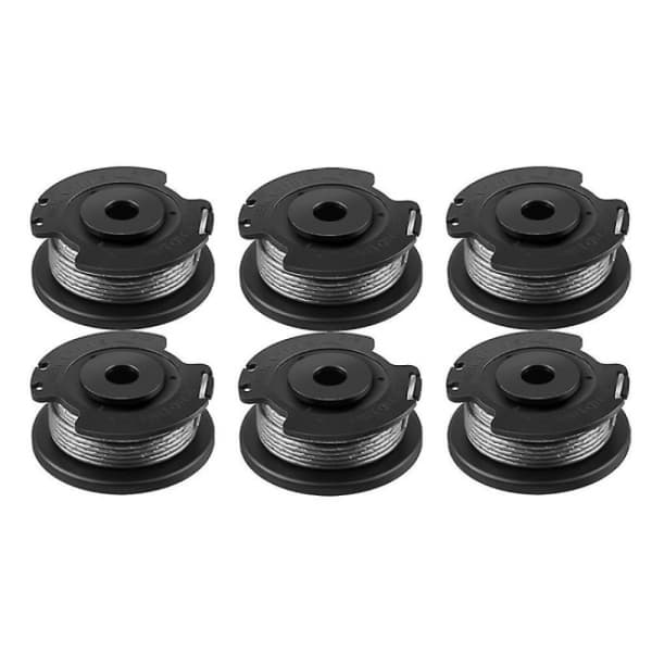 6-pakning F016800569 Gresstrimmer spole og line for Bosch