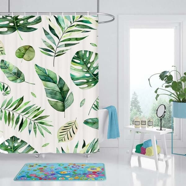 Dusjforheng 150cm*180cm Vanntett Muggsoppresistent Polyesterstoff