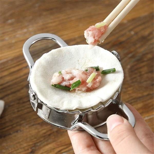 Ravioli-formsett, sett med 3 rustfrie stålformer