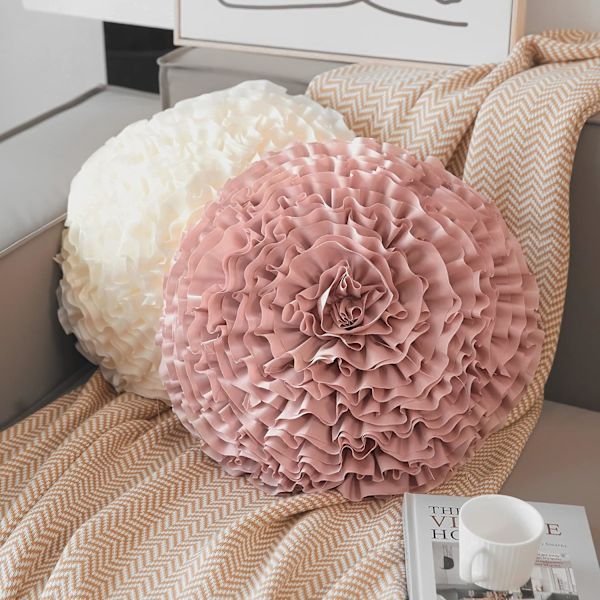 1 st dekorativt kuddfodral Boho kuddfodral Blommor