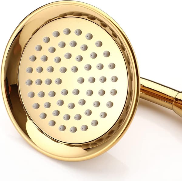 Badeværelsesbruser, Traditionelt håndholdt brusehoved (Guld)