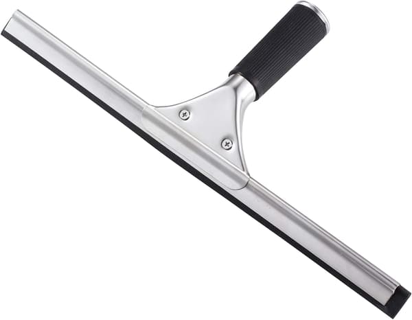 Rustfritt stål vindusvasker med 40 cm blad