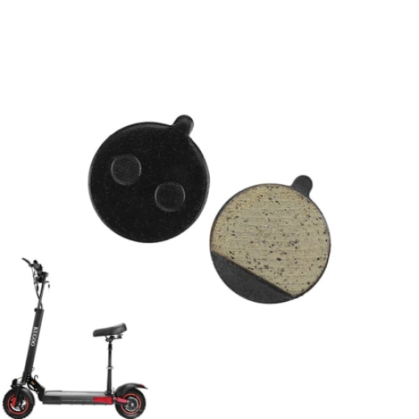 1 stk Skivebremseklosser for scootere 1 par Svart Kuugo M4 og M4 PRO Svart