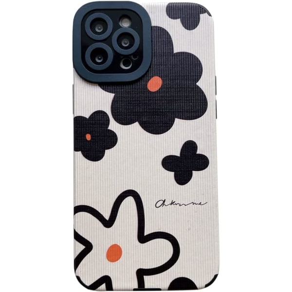 Fashion Cute Flower Paining Telefoncover kompatibel med iPhone 12