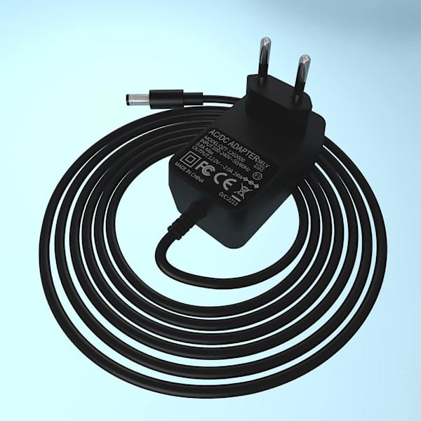 Universell DC-strøm 230 V/12 V/0,5 A, AC/DC AC-strømadapter, AC