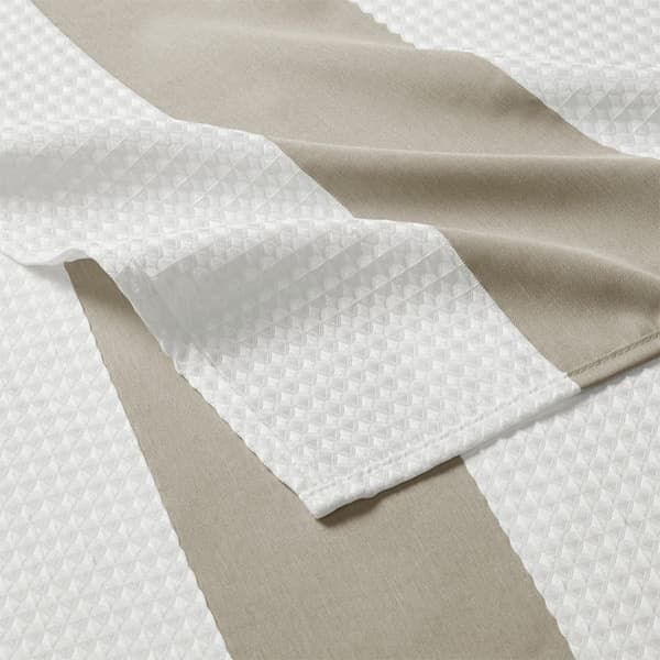 Vaffel Dusjforheng Pieced Solid Mikrofiber Stoff Fuktighet Mann