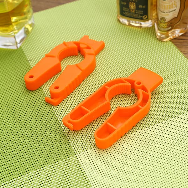 2-pack multifunktionell flasköppnare och burköppnare, plastflaska