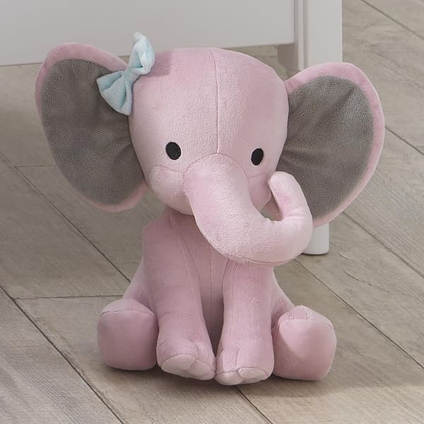 Pink Elephant Plys 25cm