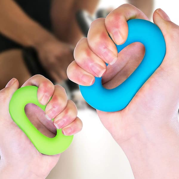 3-pack handgreppsförstärkningsringar, finger-underarmsklättringstränare
