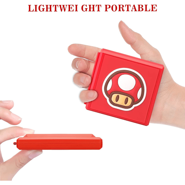 Nintendo Switch Lite NS Spill Oppbevaringsveske - Rommer opptil 12 Spill