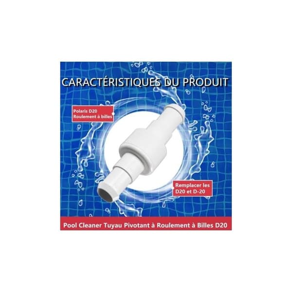 D20 Polaris Poolslang Vridbar Slangmutter Kullager Slangmutter (3-pack) 280 3900