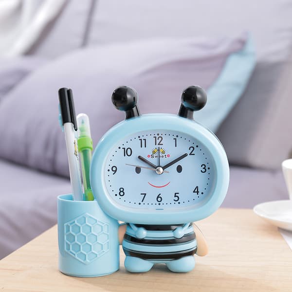 Pen Holder Alarm Clock Electronics Clock Barn for barn
