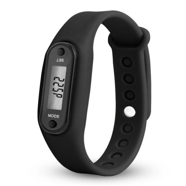 Sport Smart Watch Rannekoru Näyttö Fitness Step Tracker Ped