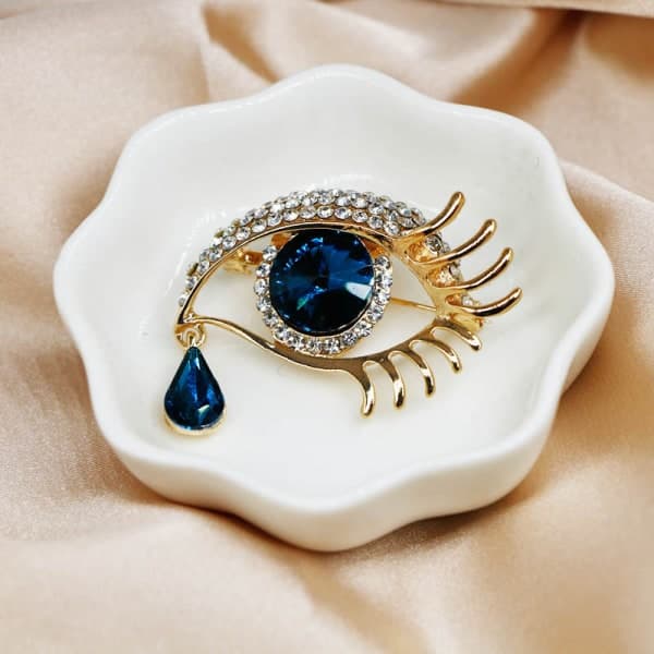 Waterdrop Crystal Eyes brosje