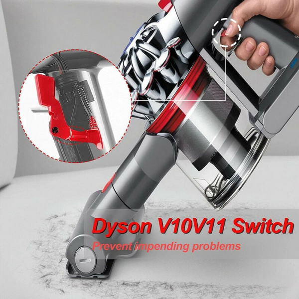 2 stk Strømbryter for Dyson V10 V11 Kraftig Avtrekkerknapp
