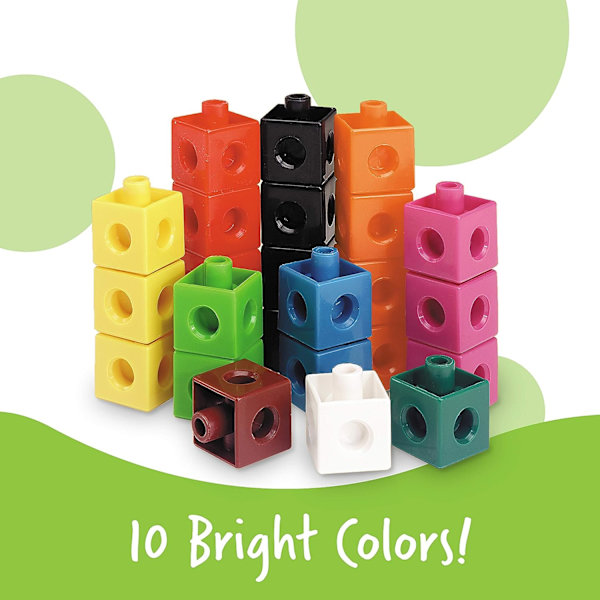 Læringsressource Interlocking Cubes (100), LER7584