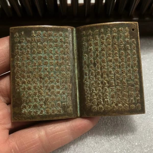 Prajna paramita Sutra, kopparhänge