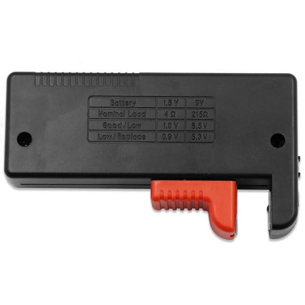 BT-168 Batterier AA/AAA/C/D/9V/1,5V Universal Knapcels Farvekodet