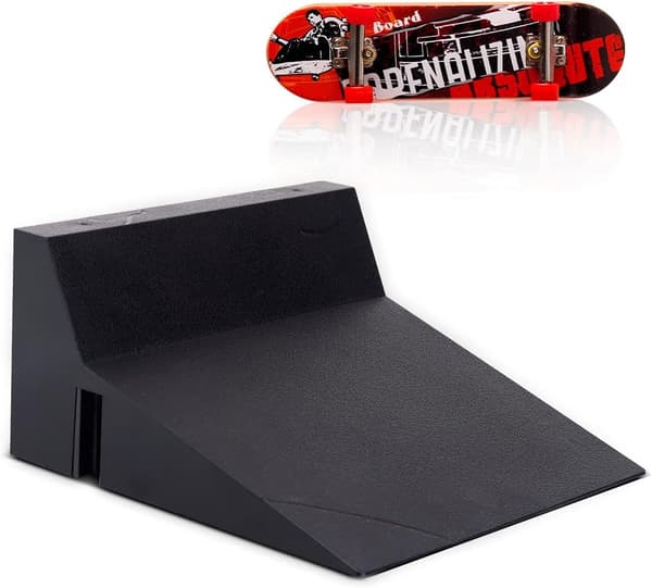 Mini skateboard rampe og tilbehør sett, skateboard park dekk tr